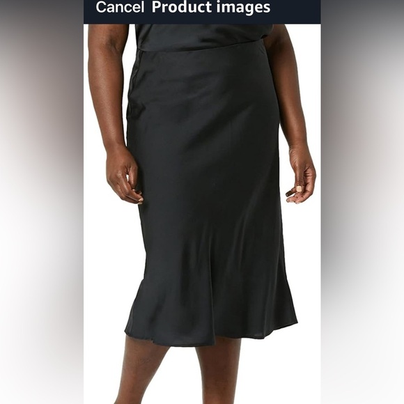 Daily Ritual Women's Georgette Slip Skirt XXL - Picture 3 of 7